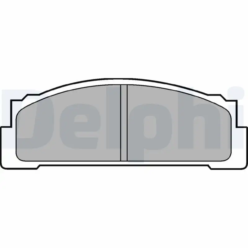 DELPHI LP30 Ön Fren Balatası resmi