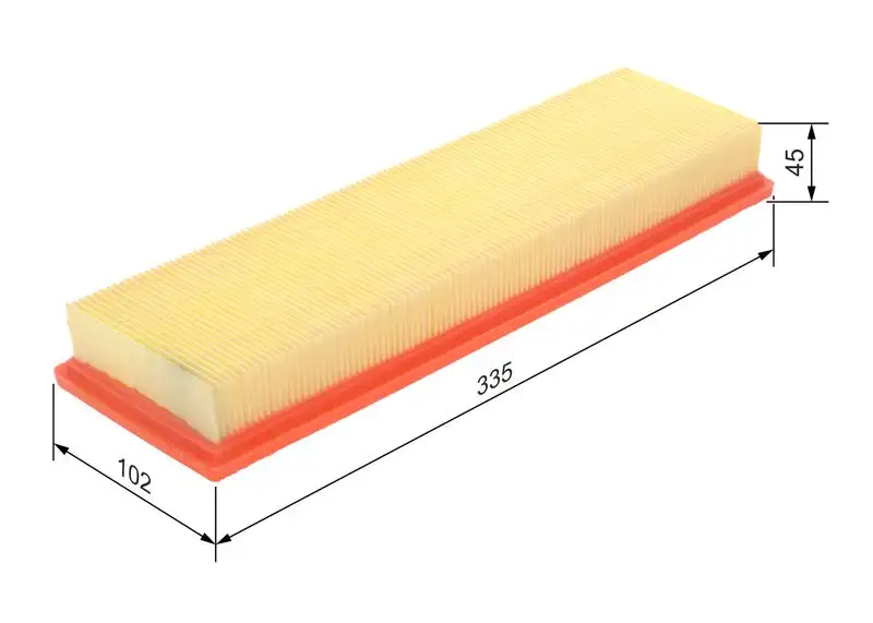 BOSCH 1457433158 Hava Filtresi resmi