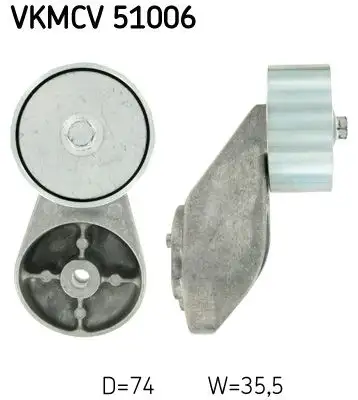 SKF VKMCV51006 Kayış Gergi Kütüğü A9062001270 resmi