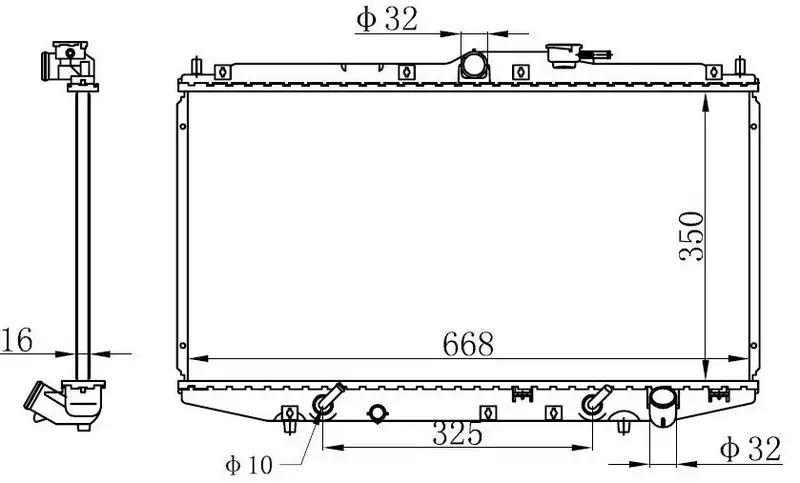 ORIS BHN093016 Radyatör resmi