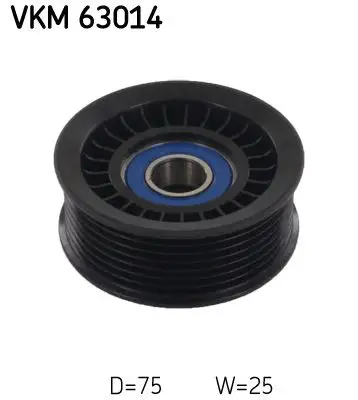 SKF VKM63014 Alternatör Gergi Rulmanı 31190RNA003 resmi