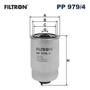 FILTRON PP979/4 Yakıt Filtresi resmi