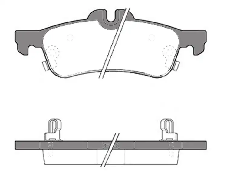 MGA 55624 Arka Fren Balatası 044660D010 resmi