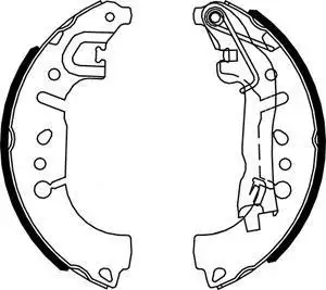 MGA 54250/1 Arka Fren Balatası 77367099 resmi