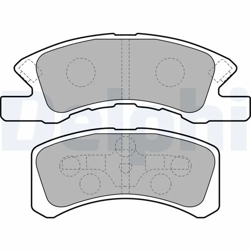 DELPHI LP1918 Ön Fren Balatası resmi