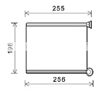 ORIS KPE013026 Kalorifer Radyatörü 6448S4 resmi