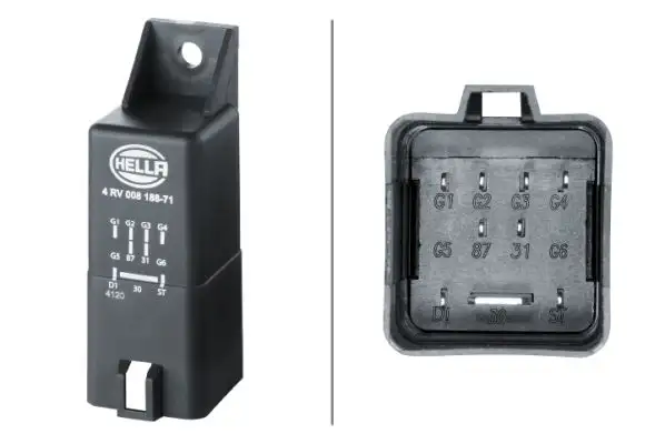 HELLA 4RV008188-711 Kızdırma Zaman Rölesi 132176 resmi