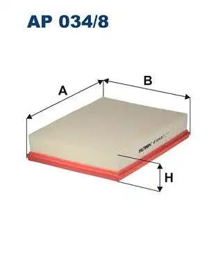 FILTRON AP034/8 Hava Filtresi resmi