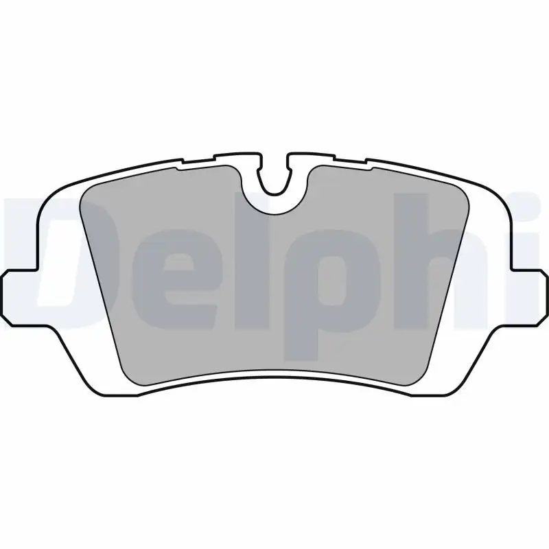DELPHI LP2508 Arka Fren Balatası resmi