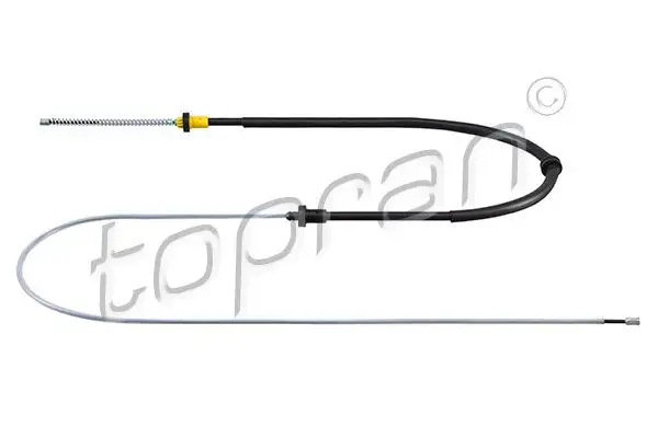 TOPRAN 631775001 El Fren Halatı (Arka) A4534200185 resmi