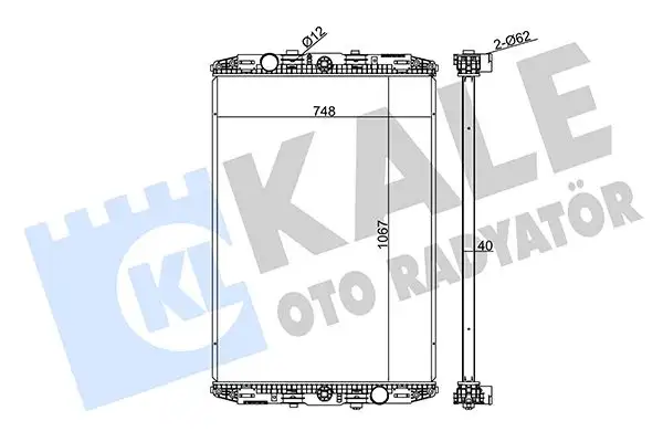 KALE 349430 Radyatör resmi