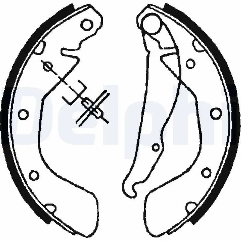 DELPHI LS1622 Arka Fren Balatası resmi