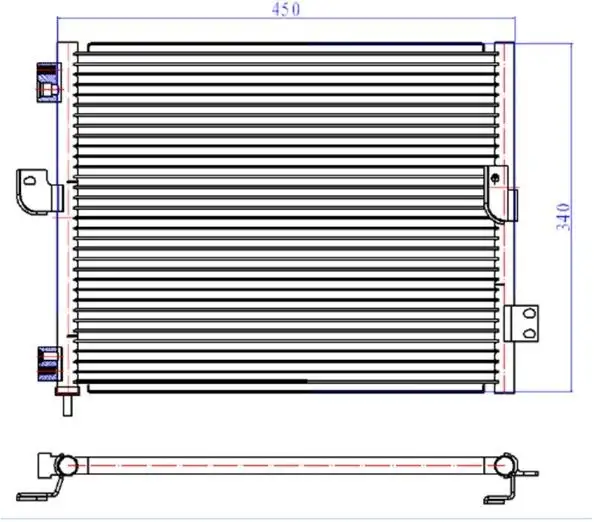 ORIS CHY020016 Klima Radyatörü 9760602000 resmi