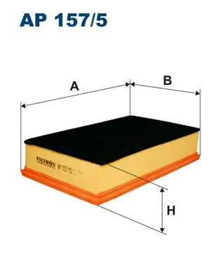FILTRON AP157/5 Hava Filtresi 7H0129620A resmi
