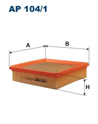 FILTRON AP104/1 Hava Filtresi resmi