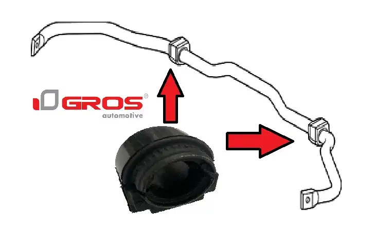 GROS 27210 Viraj Lastiği (Ön) 51300TGGA01 resmi