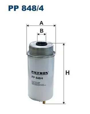 FILTRON PP848/4 Yakıt Filtresi resmi