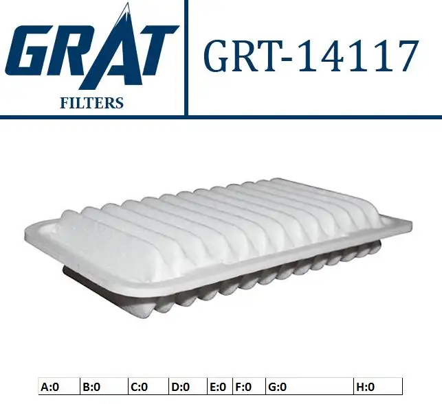 GRAT 14117 Hava Filtresi 47109511378083G00 resmi