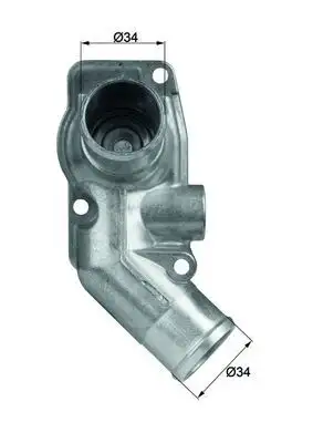MAHLE TI5092D Termostat 6338004 resmi