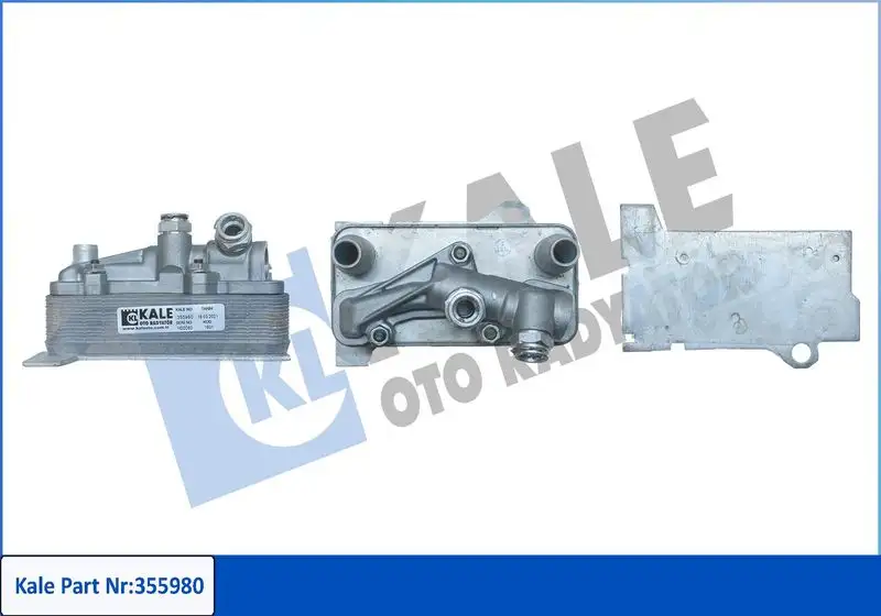 KALE 355980 Şanzıman Yağ Soğutucu A0995002500 resmi