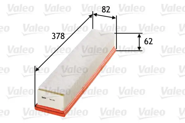 VALEO 585180 Hava Filtresi resmi