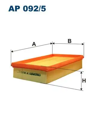 FILTRON AP092/5 Hava Filtresi 46783546 resmi