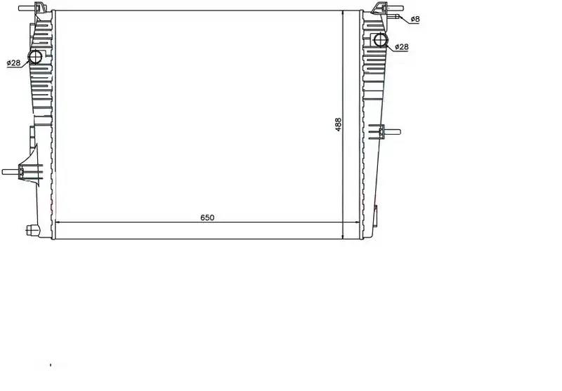 ORIS BRN059018 Radyatör 214100067R resmi