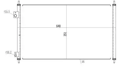 MGA 82189 Klima Radyatörü 80110S5AT01 resmi
