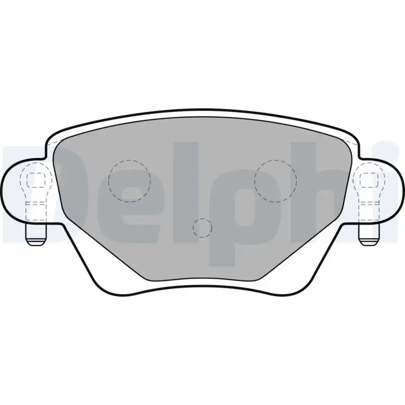 DELPHI LP1682 Arka Fren Balatası resmi