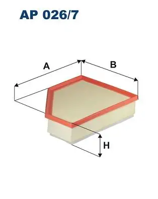 FILTRON AP026/7 Hava Filtresi 13718594535 resmi