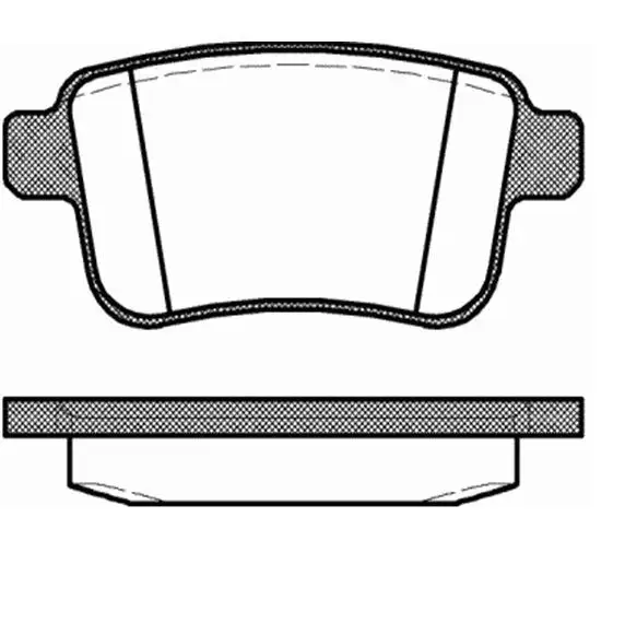 MGA 55133 Arka Fren Balatası 440606267R resmi