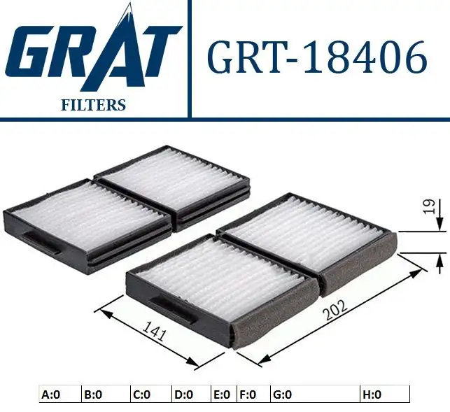 GRAT 18406 Polen Filtresi G3210AE000 resmi