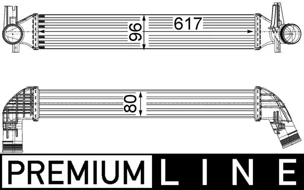 MAHLE CI230000P Turbo Radyatörü 6R0145805C resmi