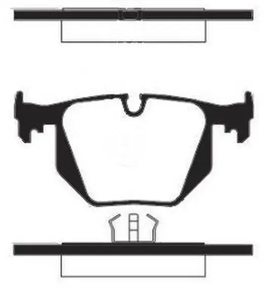 MGA 56217 Arka Fren Balatası 34211163324 resmi