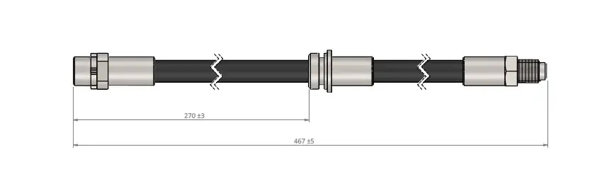 CAVO C900871A Arka Fren Hortumu 34306776293 resmi