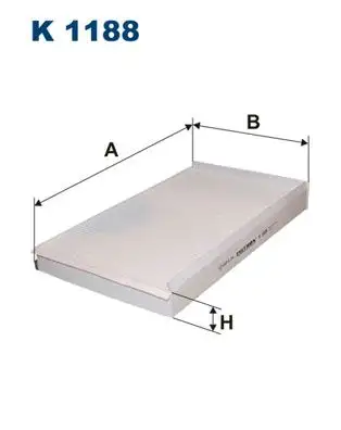 FILTRON K1188 Polen Filtresi A6398350247 resmi