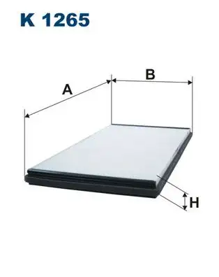 FILTRON K1265 Polen Filtresi resmi