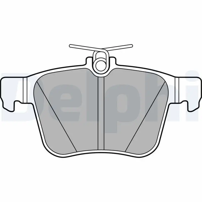 DELPHI LP2697 Arka Fren Balatası resmi