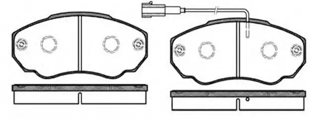 MGA 55116 Ön Fren Balatası 71752979 resmi