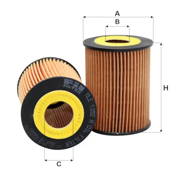 FİL MLE1392A Yağ Filtresi 898018448Y resmi