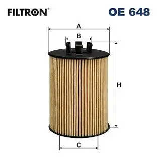 FILTRON OE648 Yağ Filtresi resmi