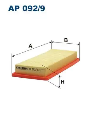 FILTRON AP092/9 Hava Filtresi resmi