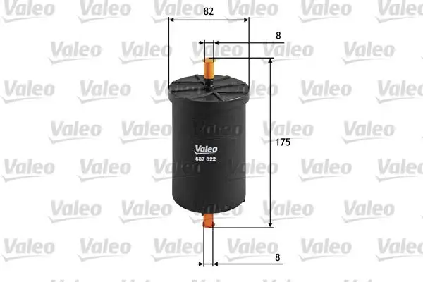 VALEO 587022 Yakıt Filtresi resmi