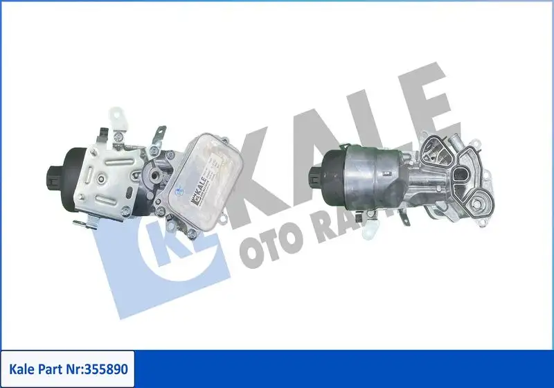 KALE 355890 Motor Yağ Soğutucu 9801622280 resmi
