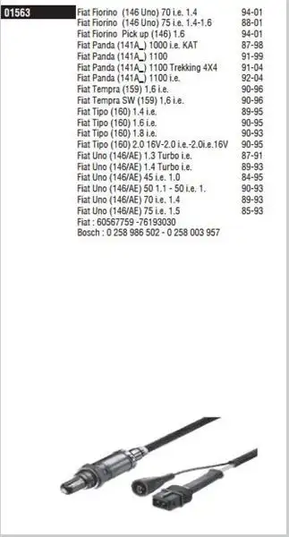 DODUCO 1563 Oksijen Sensörü resmi