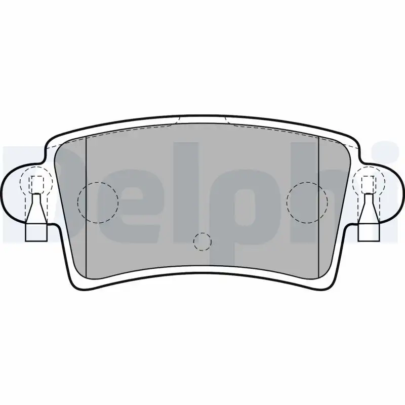 DELPHI LP1747 Arka Fren Balatası resmi