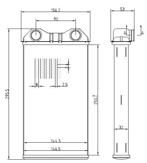 MGA 81179 Kalorifer Radyatörü 91158692 resmi