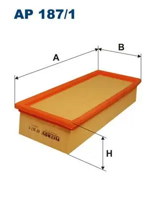 FILTRON AP187/1 Hava Filtresi resmi