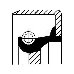 CORTECO 12011426B (82011426) Şanzıman Keçesi resmi