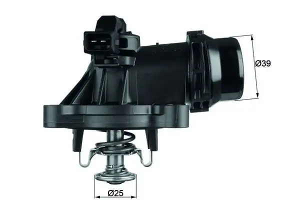 MAHLE TM18105 Termostat 11537510959 resmi